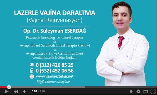 Lazerle vajina daraltma nasıl yapılır? - Vajinal rejuvenasyon
